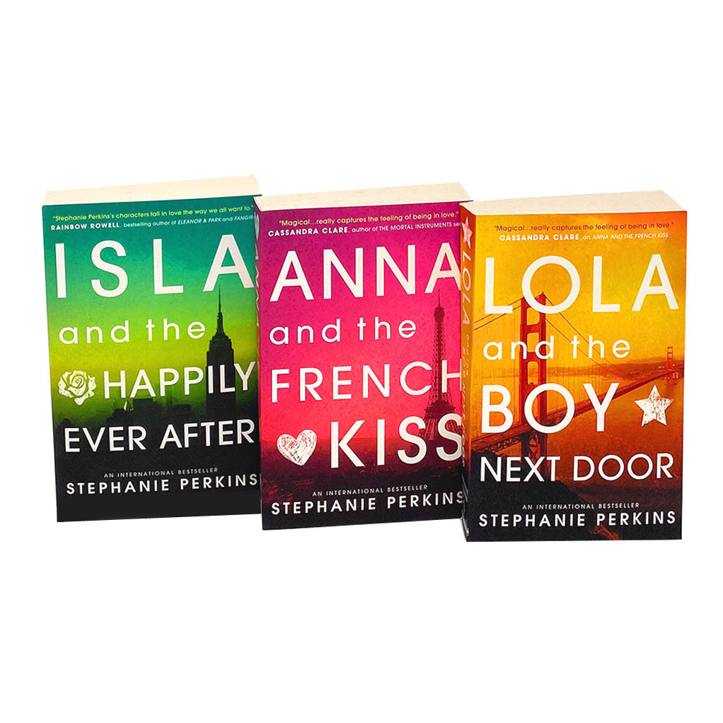 Stephanie Perkins Collection 3 Books Set Anna and the French Kiss,Lola and the..