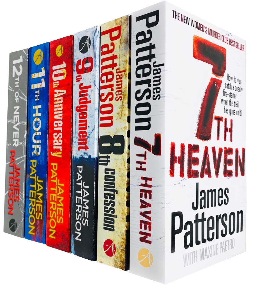 Women Murderclub Series 6 Books Collection Set (7-12) By James Patterson