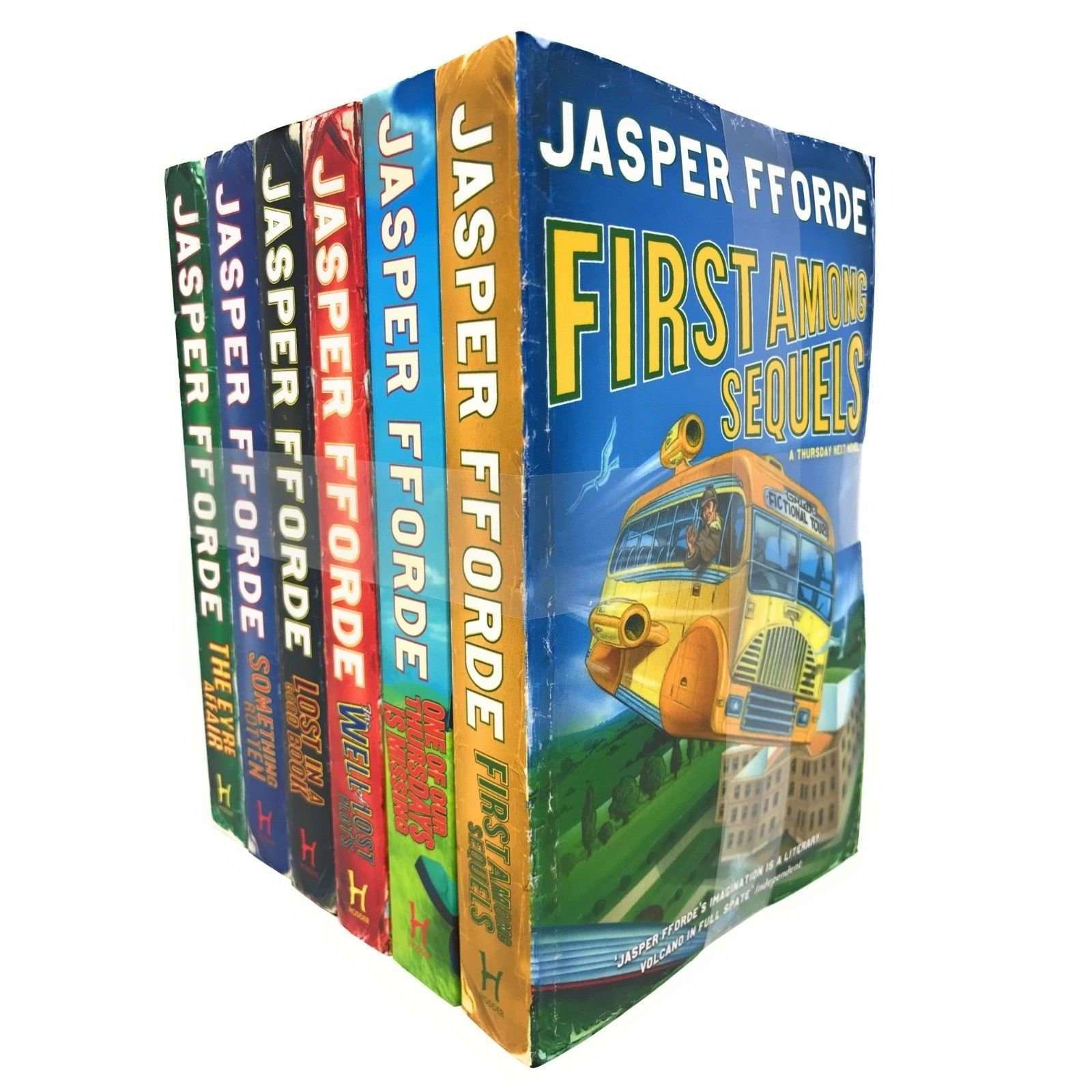 Jasper Fforde Thursday Next Series 6 Books Collection Set The Eyre Affair