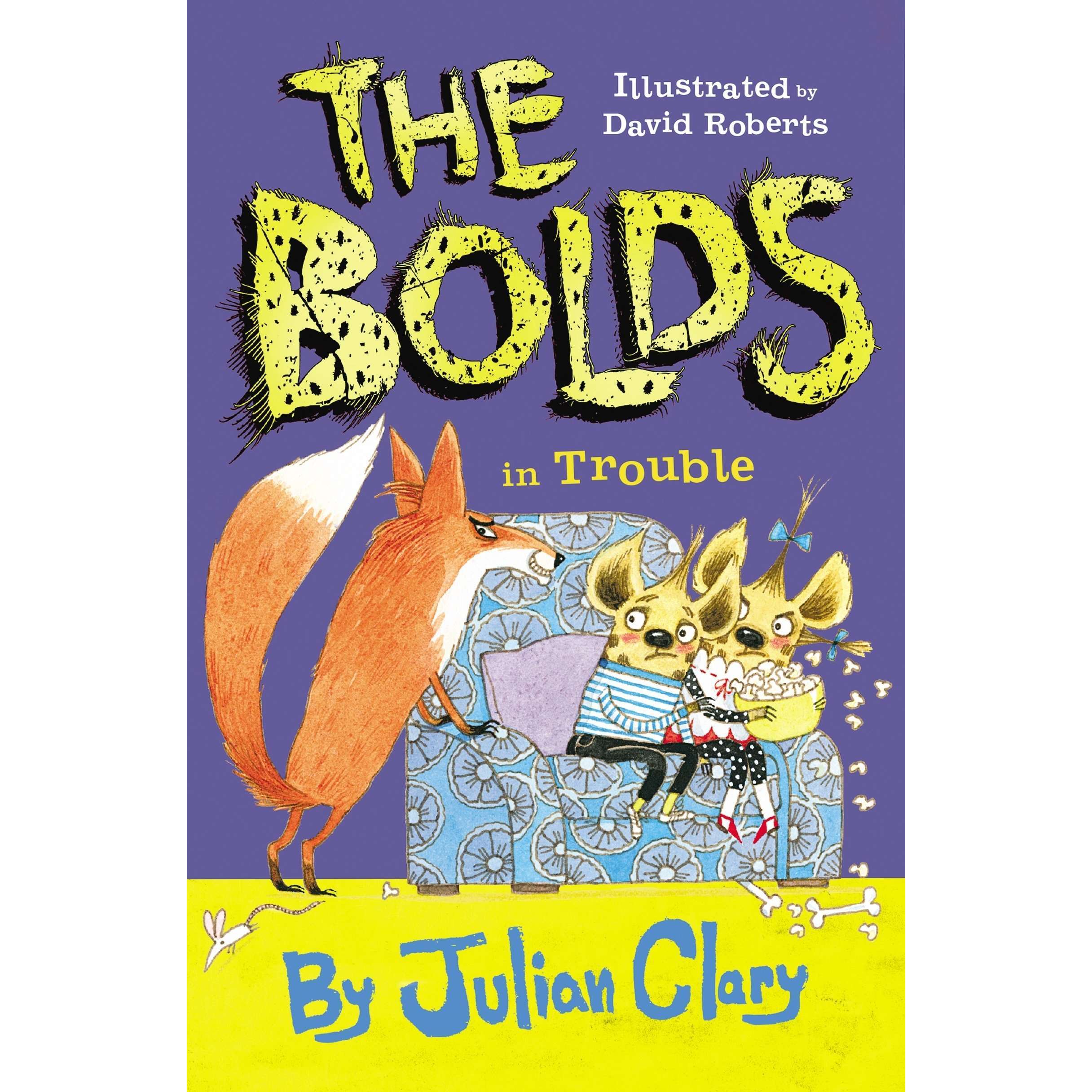 Julian Clary 4 Books Collection Set Bolds,Bolds to the RescueBolds on Holiday