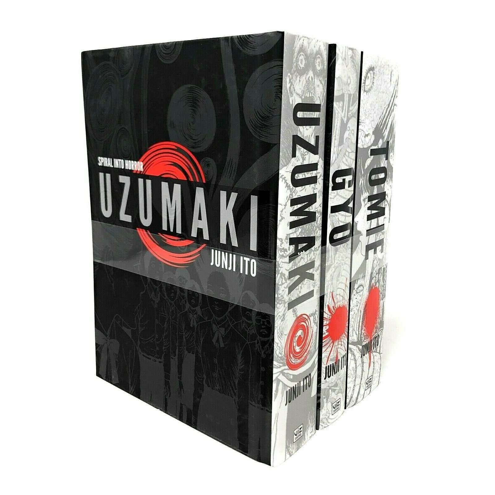 Junji Ito Collection 3 Books Set Pack Tomie Uzumaki Gyo, No Use Escaping