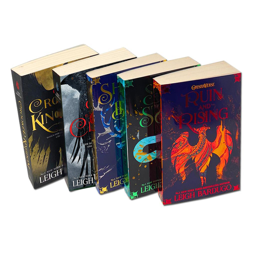 Leigh Bardugo 5 Books Set Collection, Shadow And Bone Trilogy, Grishaverse Series