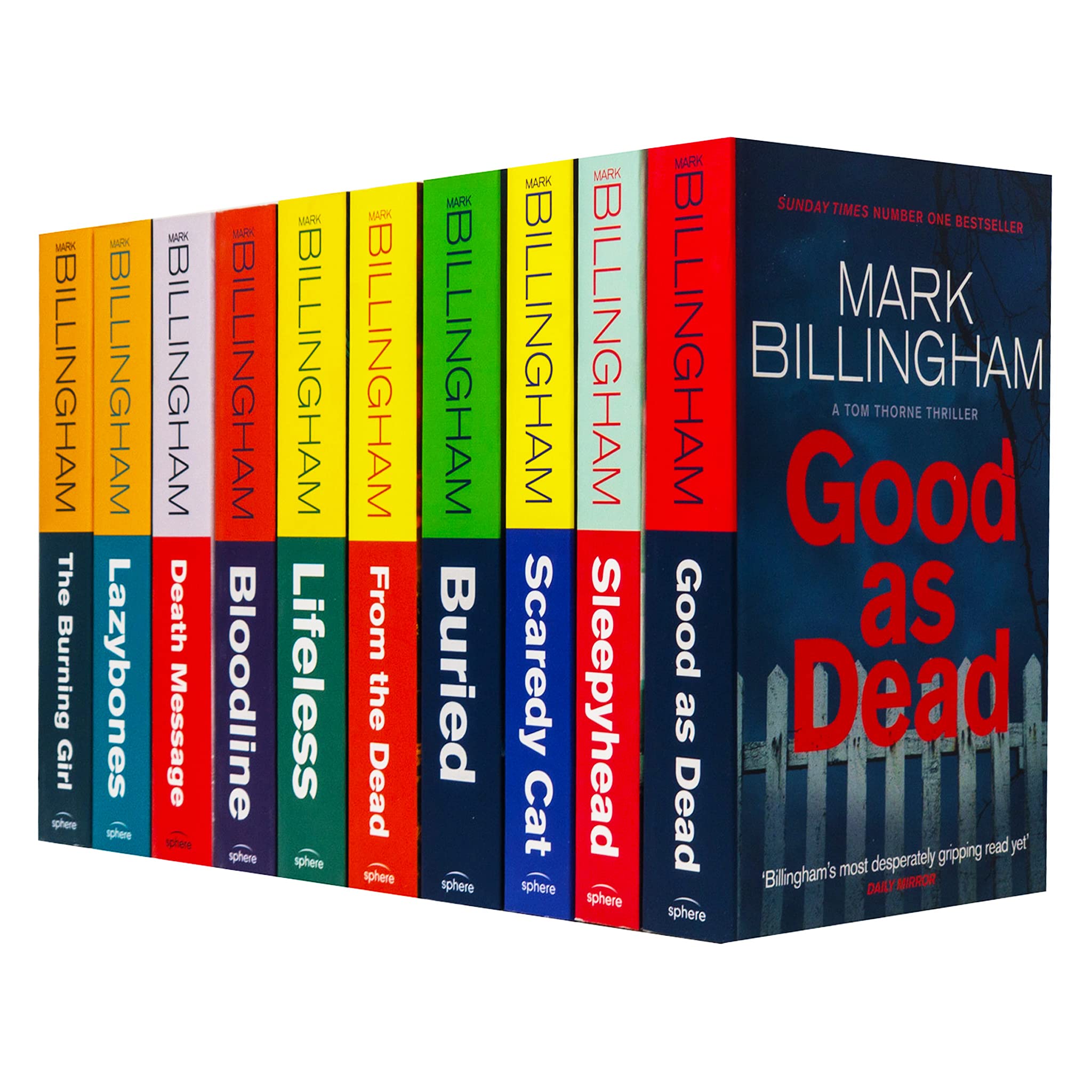 Mark Billingham Tom Thorne Novels Collection 10 Books Set