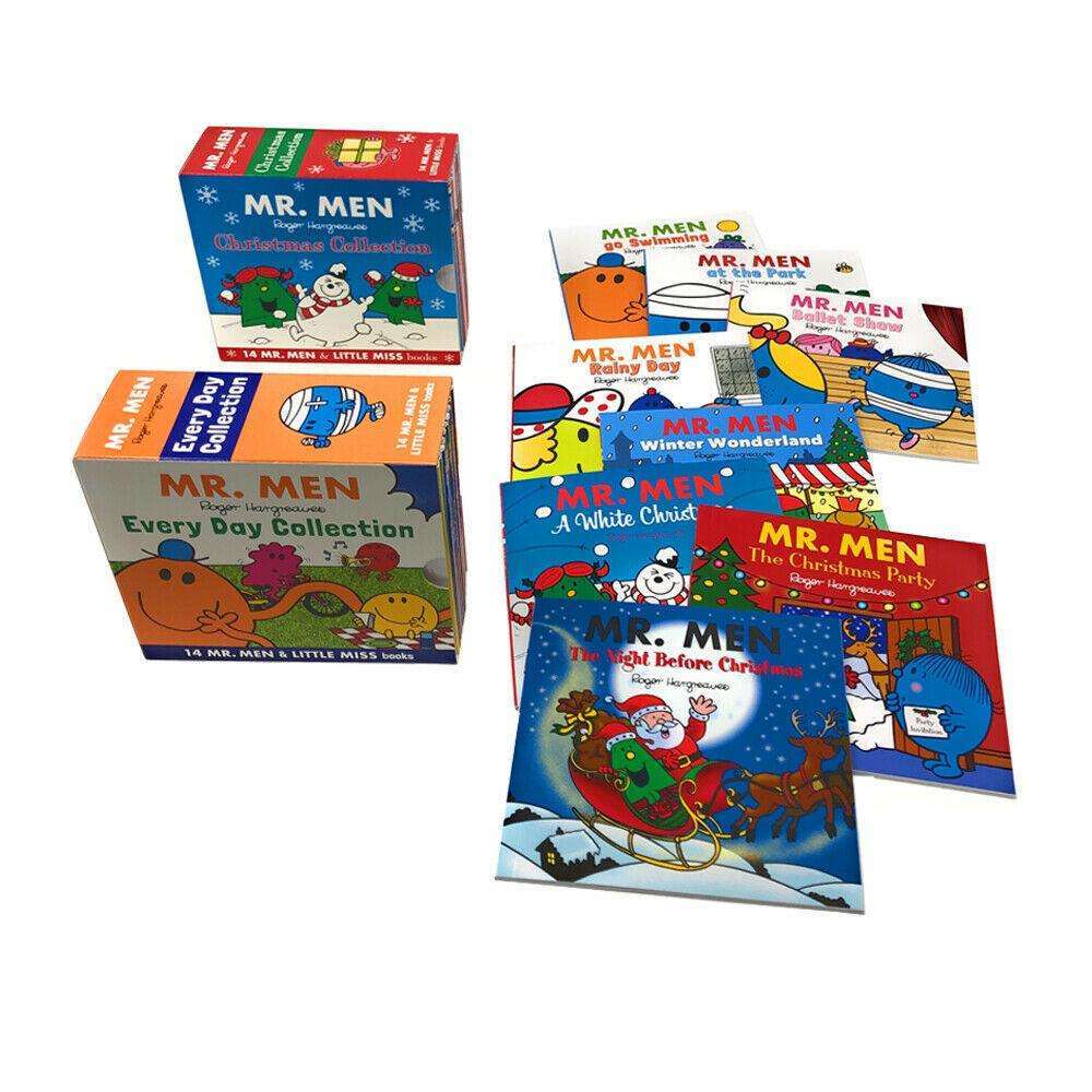 Mr Men & Little Miss 28 Childrens Books Set Collection By Roger Hargreaves