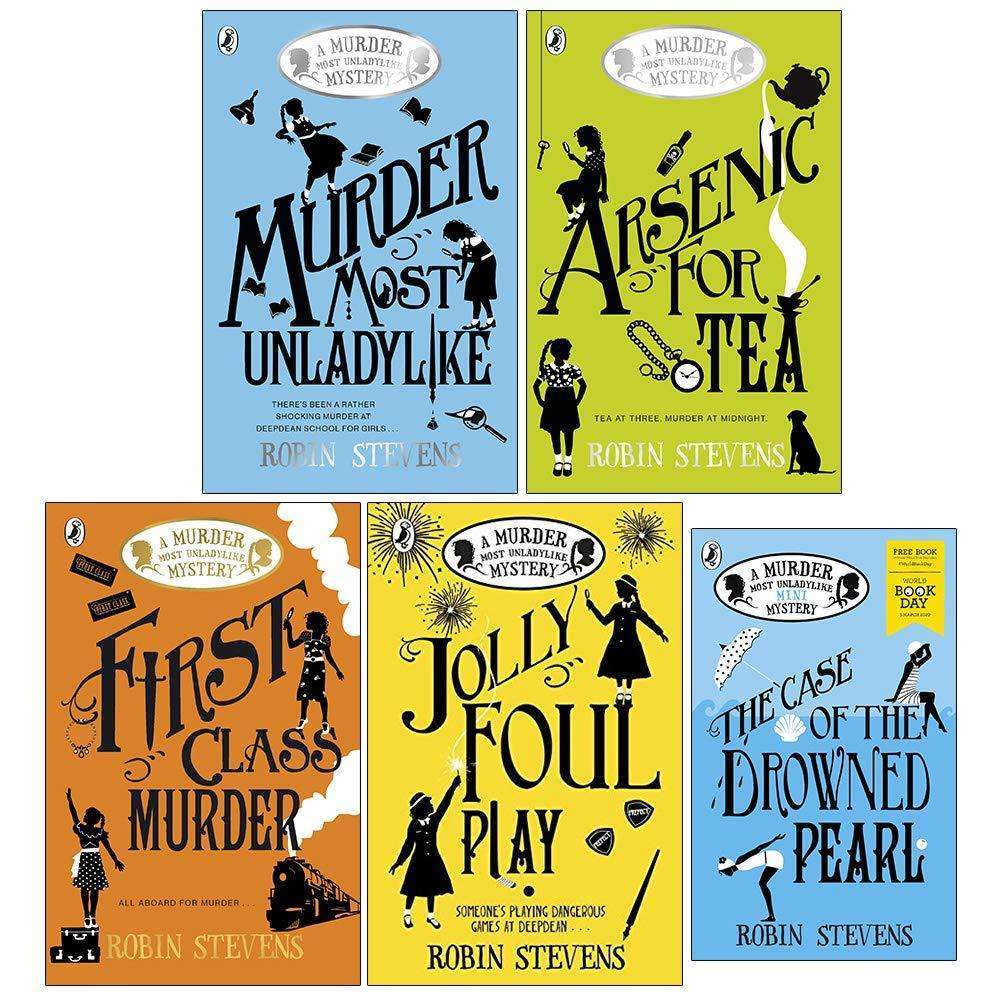 Murder Most Unladylike Mystery Series Book 1,2,3,4 & World Book Day 5 Books Set