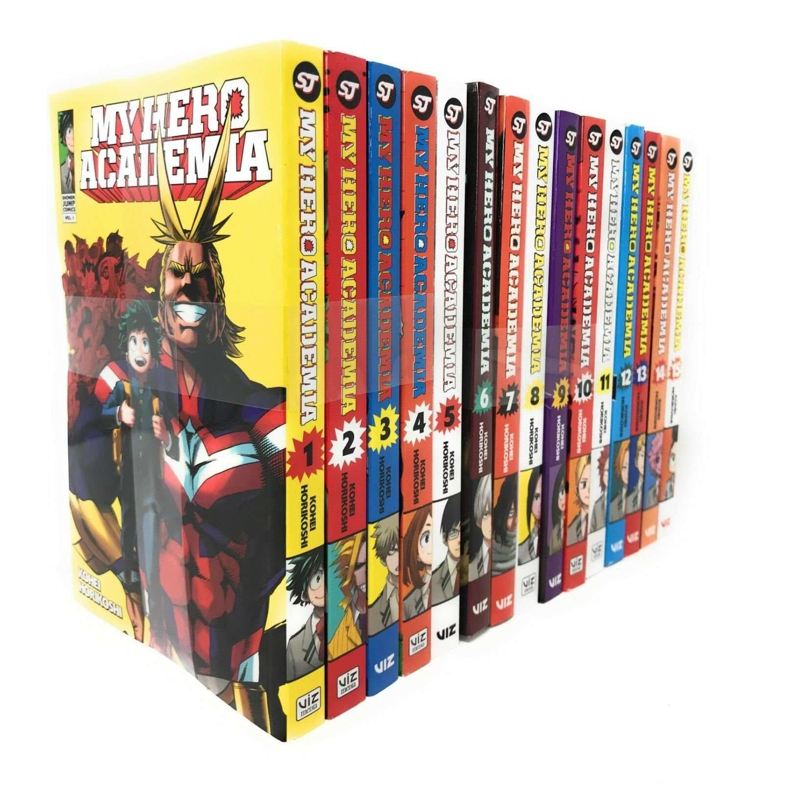 My Hero Academia Series(Vol 1-15) Collection 15 Books Set By Kohei Horikoshi