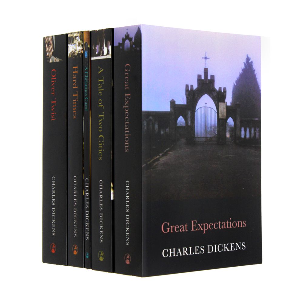 Major Works of Charles Dickens 5 Books Hardback Boxed Set - Classic Victorian Fiction, Essential 19th Century Novels, Timeless Literary Collection