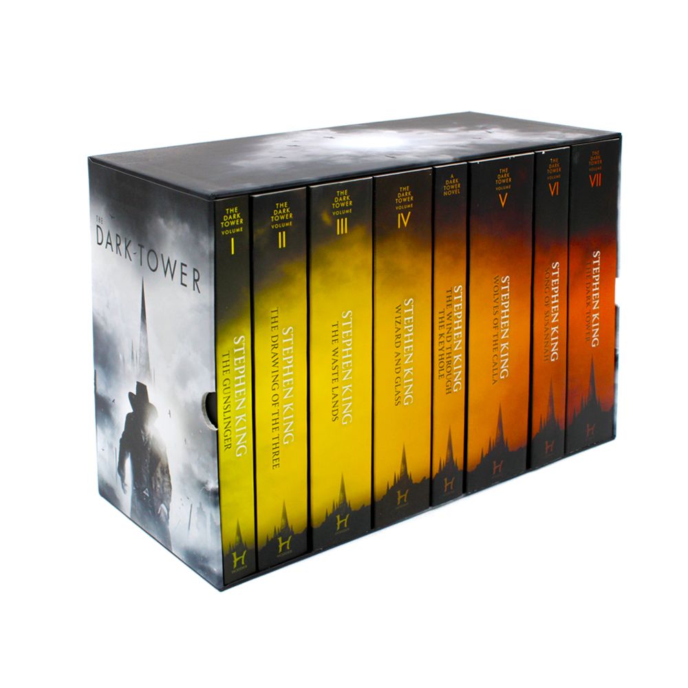 Stephen King Dark Tower Collection 8 Books Box Set (1 to 8) - Gunslinger, Horror, Fantasy, Adventure, Thriller, Supernatural Fiction, Best Seller