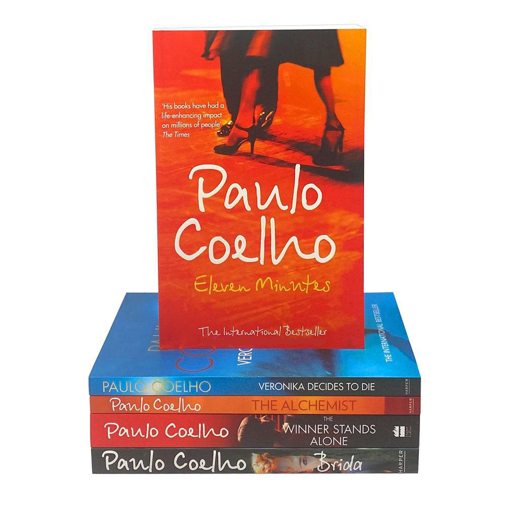 Paulo Coelho 5 Books Collection Box Set Pack Alchemist, Eleven Minutes, Brida