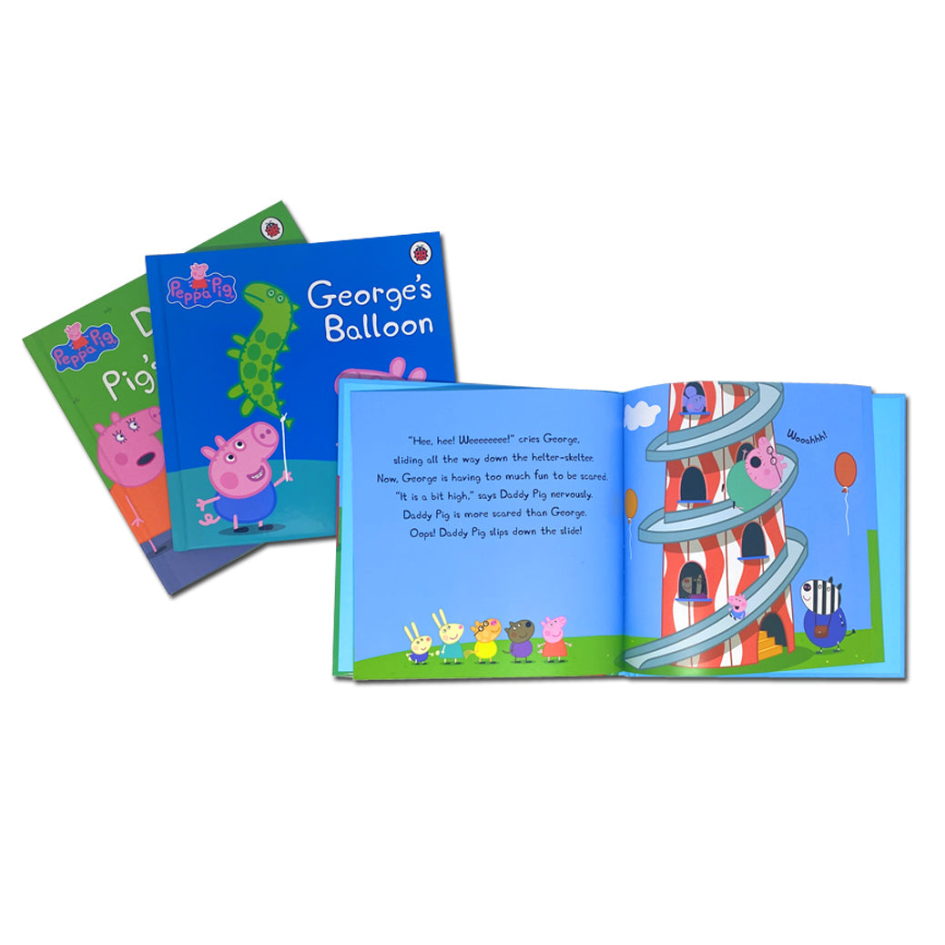 Peppa Pig Ladybird 10 Books Collection Set (Dentist Trip, Fun at the Fair, George's)