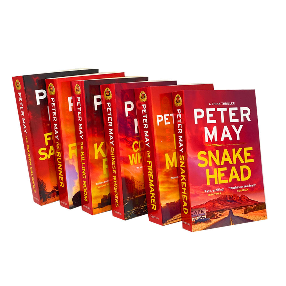 Peter May China Thrillers Collection 6 Books Set The Fire Maker, The Runner