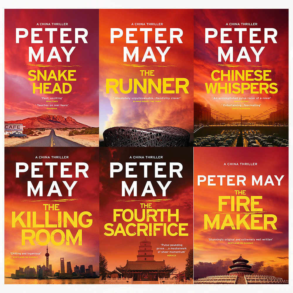 Peter May China Thrillers Collection 6 Books Set The Fire Maker, The Runner