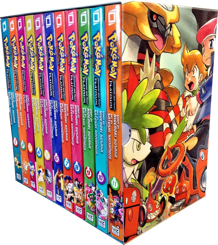 Pokemon Adventures Diamond & Pearl Platinum Collection 11 Books Box Set