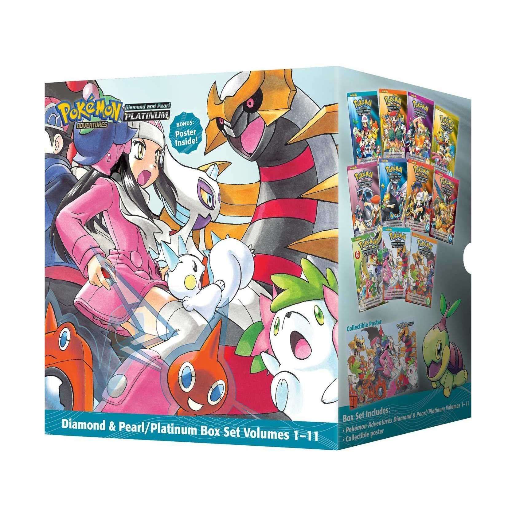 Pokemon Adventures Diamond & Pearl Platinum Collection 11 Books Box Set