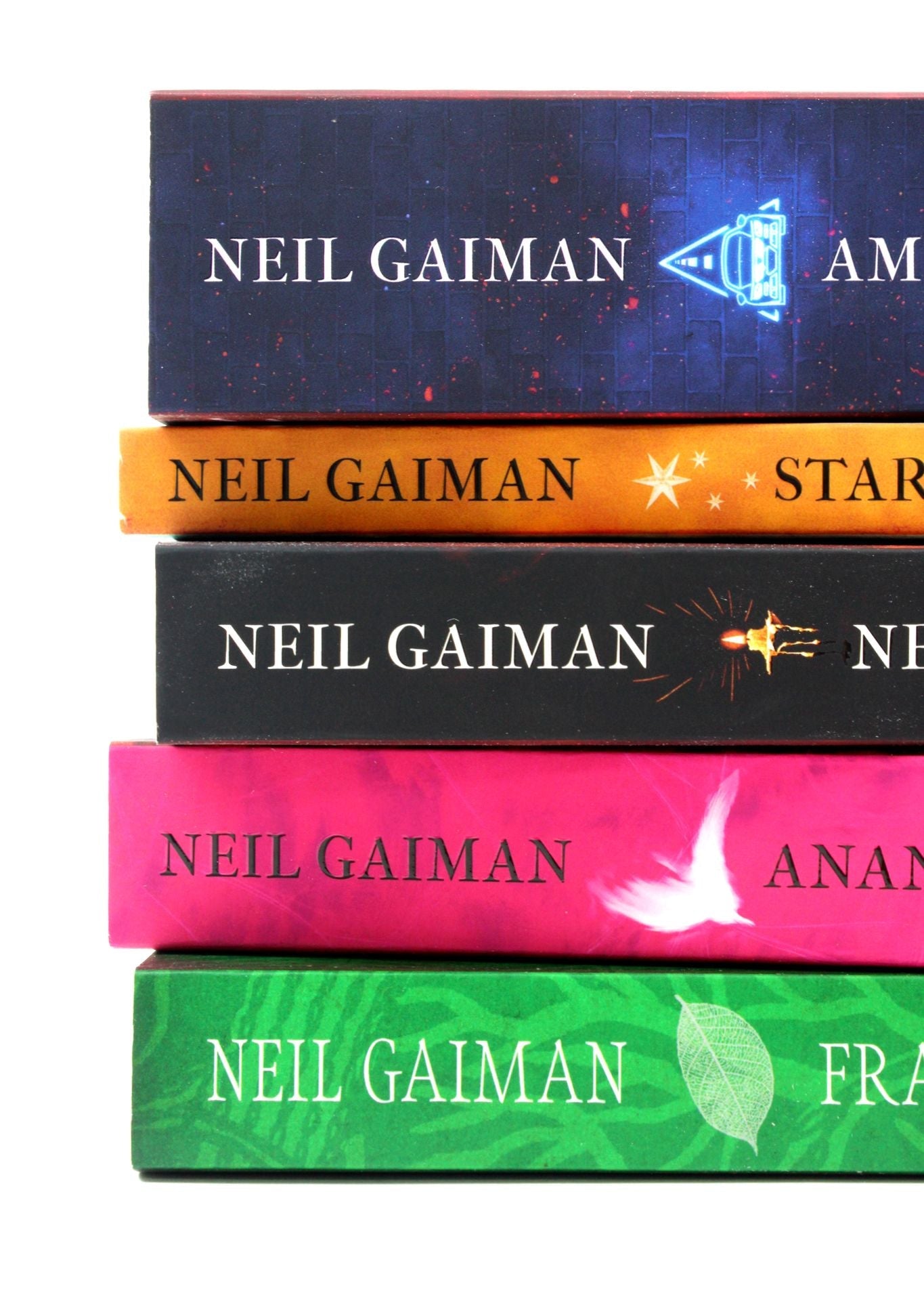 Neil Gaiman American Gods 5 Books Collection Set American Gods, Neverwhere