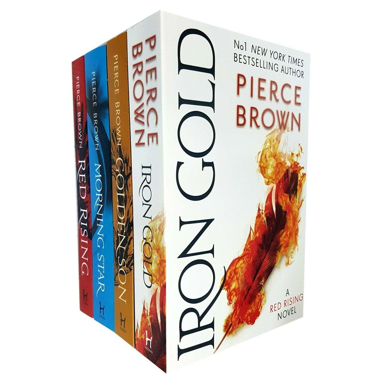 Red Rising Series 4 Books Collection Set By Pierce Brown