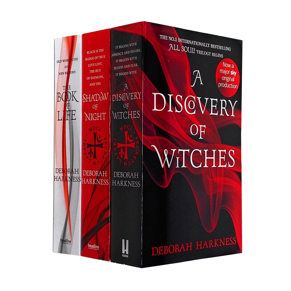 All Souls Trilogy by Deborah Harkness Collection 3 Paperback Book Set | A Discovery of Witches, Magical Fantasy, Paranormal Romance & Adventure