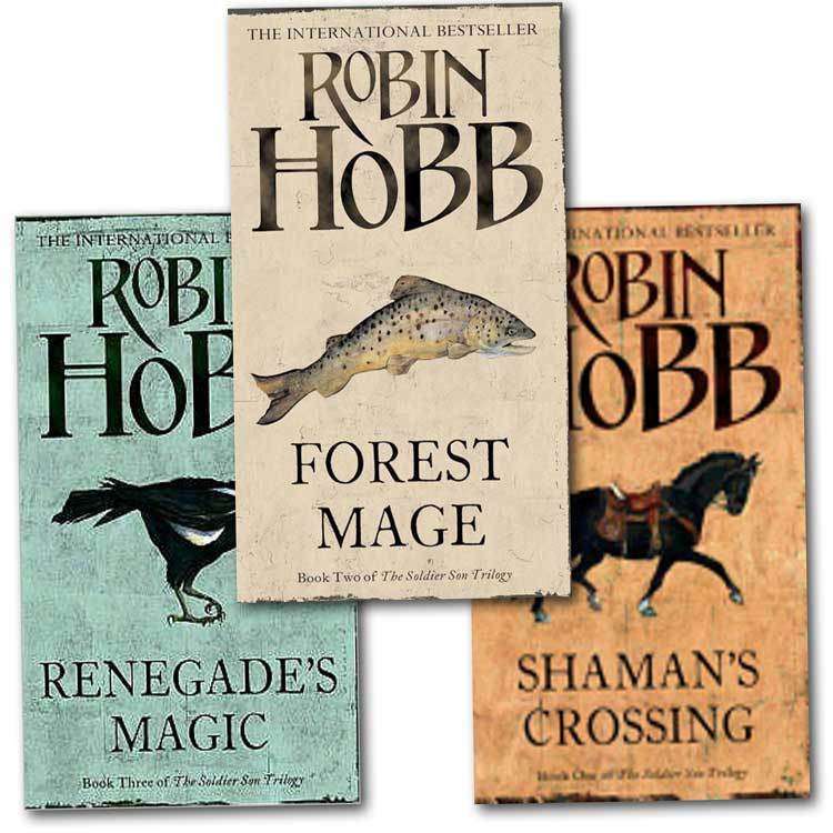 Robin Hobb 3 Books Set Collection The Soldier Son Trilogy