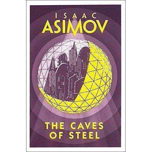 Robot Series Collection By Isaac Asimov 4 Books Set The Caves of Steel Paperback