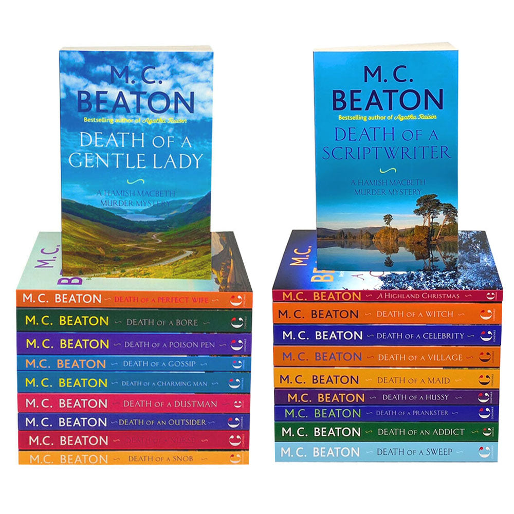 M.C Beaton A Hamish Macbeth Murder Mystery 20 Books Set Collection