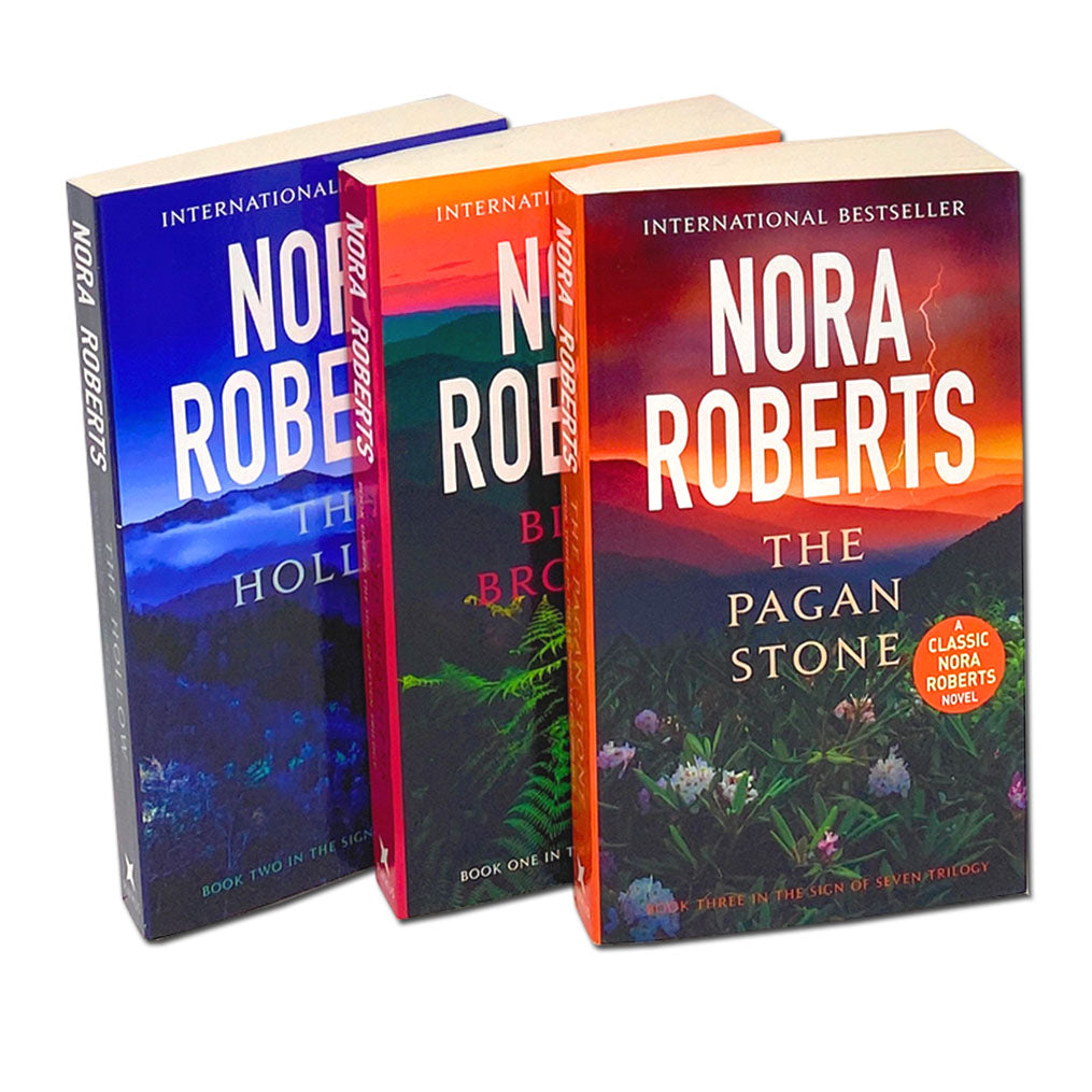 Nora Roberts Sign of Seven Trilogy 3 Books Collection Set