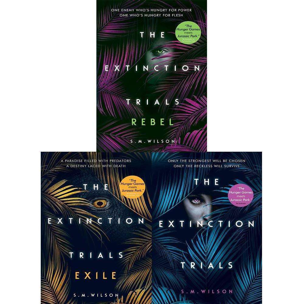 S.M. Wilson collection 3 books Set The Extinction Trials Series Pack