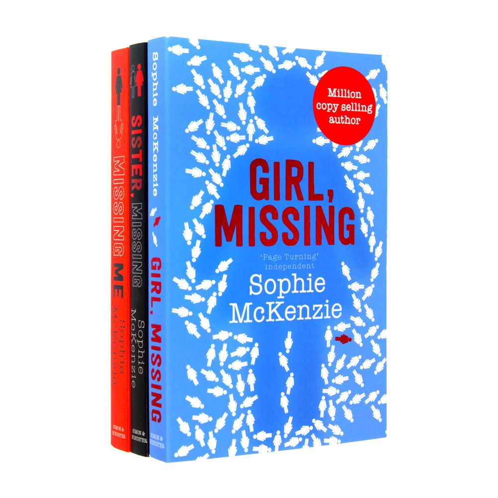 Sophie McKenzie Missing Series 3 Books Collection Set (Girl Missing, Sister Missing & Missing Me)