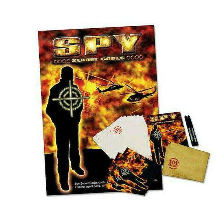 Spy Master Briefcase and Spy Secret Codes Communication Collection Kit Set