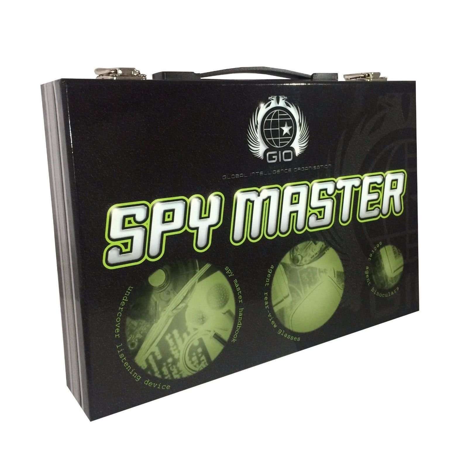 Spy Master Briefcase and Spy Secret Codes Communication Collection Kit Set