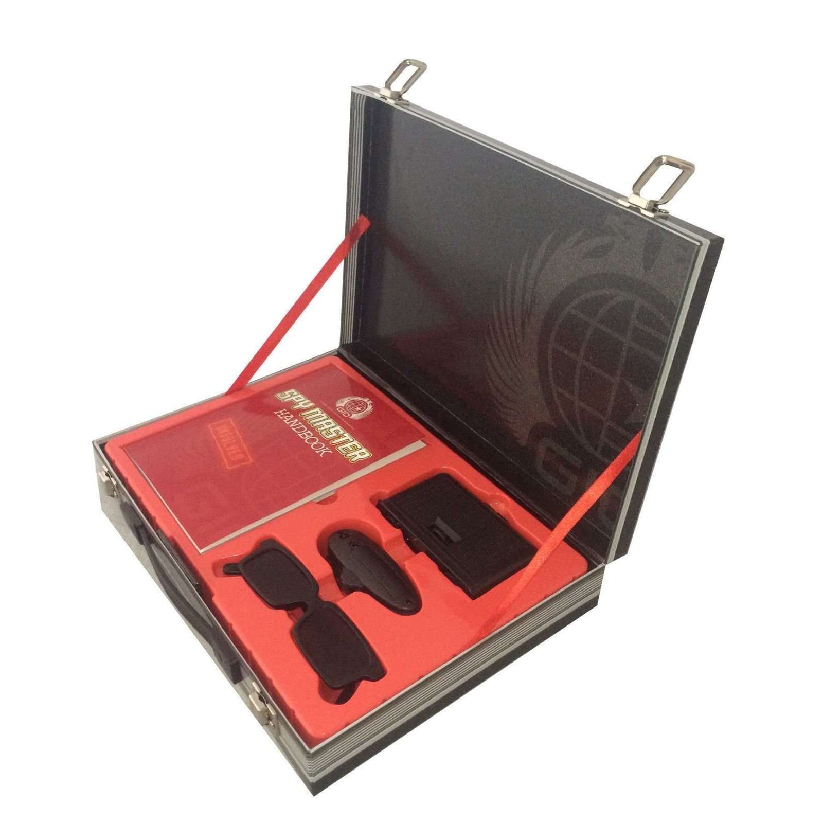 Spy Master Briefcase and Spy Secret Codes Communication Collection Kit Set