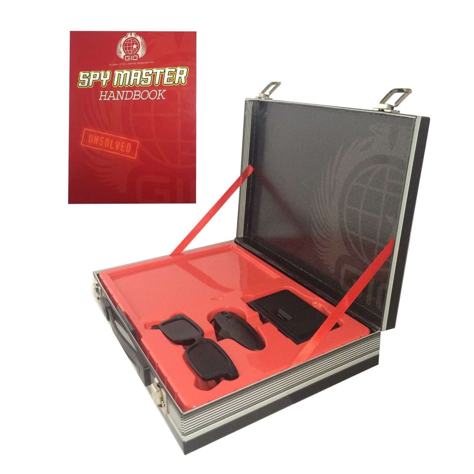 Spy Master Briefcase and Spy Secret Codes Communication Collection Kit Set