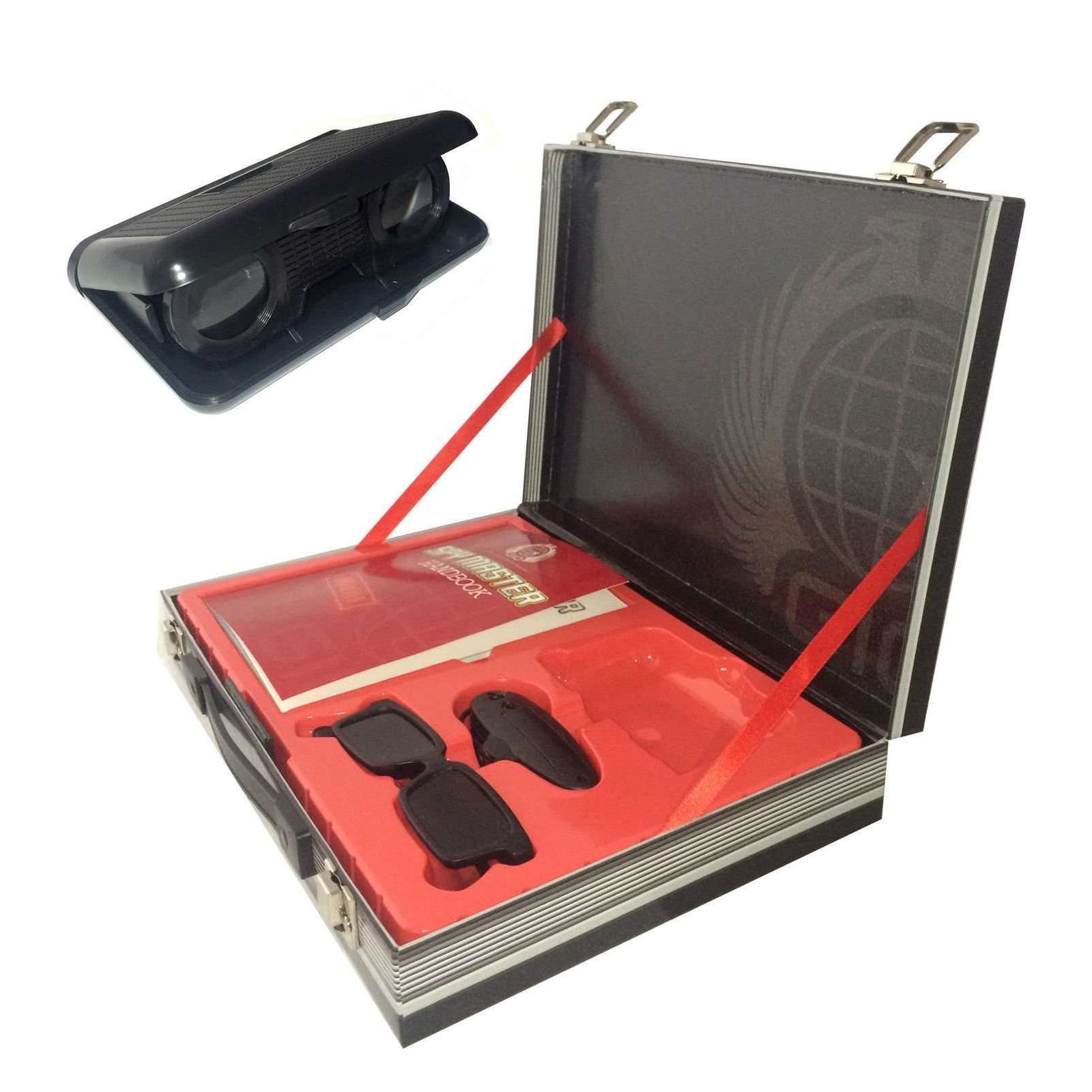 Spy Master Briefcase and Spy Secret Codes Communication Collection Kit Set