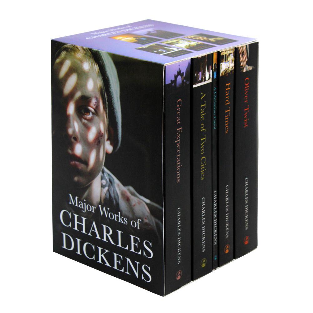 Major Works of Charles Dickens 5 Books Hardback Boxed Set - Classic Victorian Fiction, Essential 19th Century Novels, Timeless Literary Collection