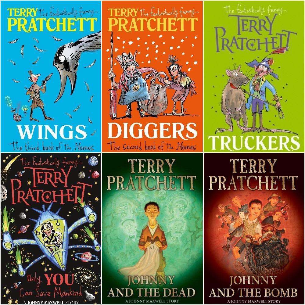 Terry Pratchett Bromeliad Trilogy and Johnny Maxwell Series Collection 6 Books Set