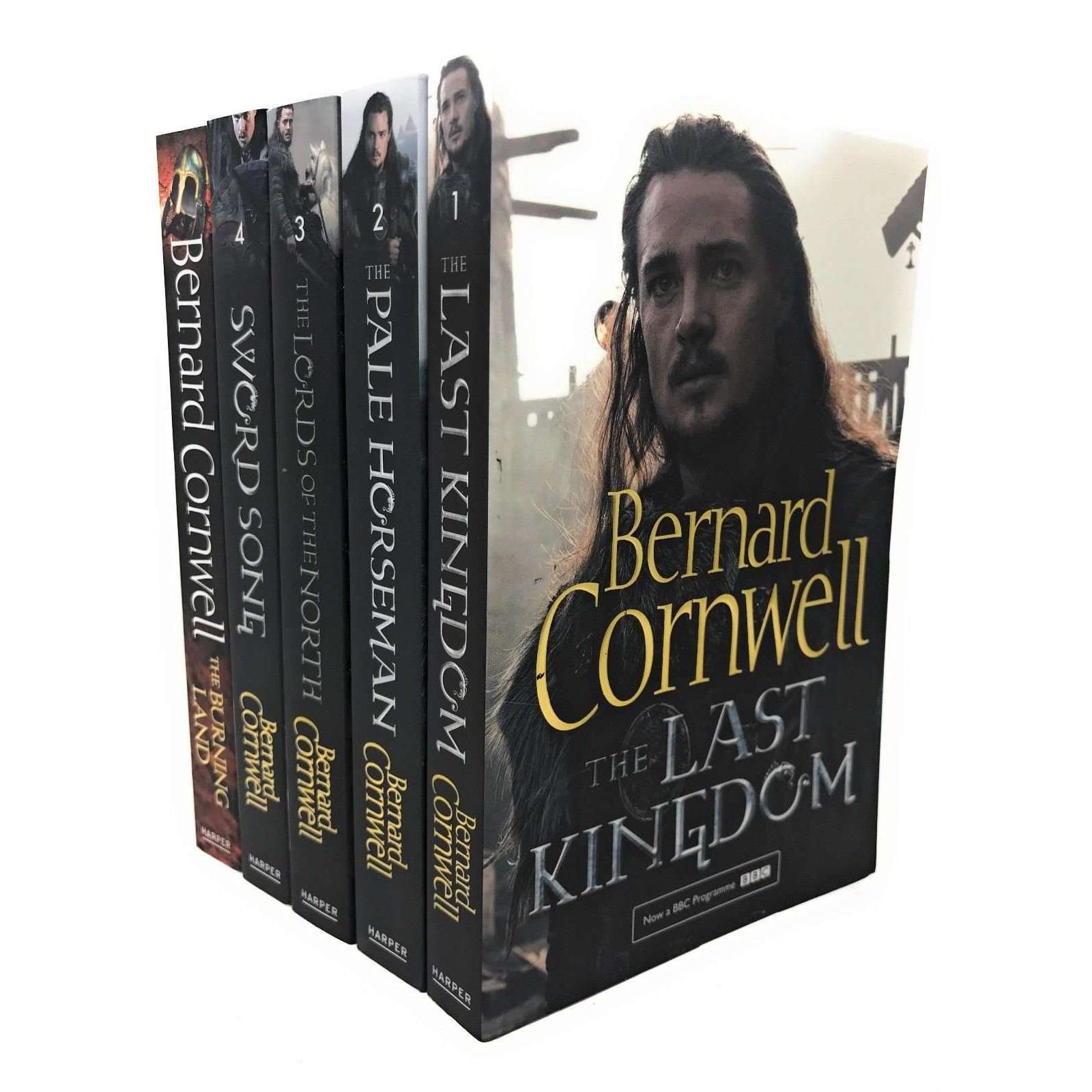 The Last Kingdom Series Bernard Cornwell 5 Books Collection Box Set Burning Land