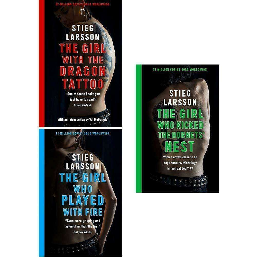 The Millennium Trilogy 3 Books Set Collection By Stieg Larsson