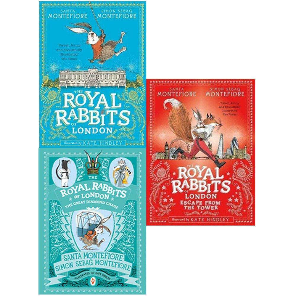 The Royal Rabbits Of London 3 Books Collection Set Pack The Great Diamond Chase