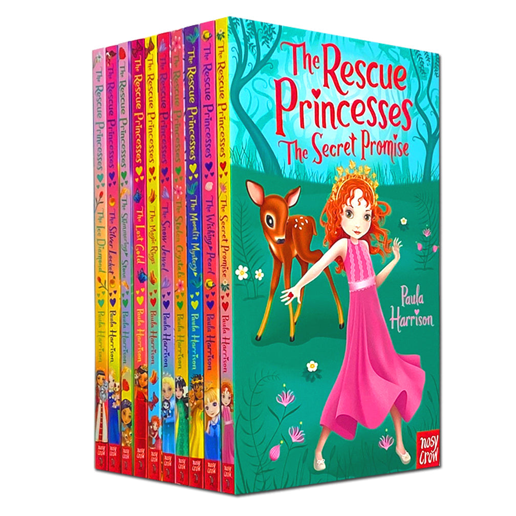 The Rescue Princesses Series Books 1-10 Collection Set By Paula Harrison