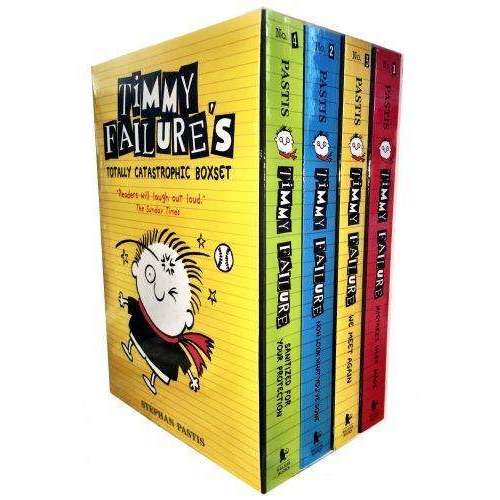 Timmy Failure Totally Catastrophic 4 Books Collection Box Set, We Meet Again