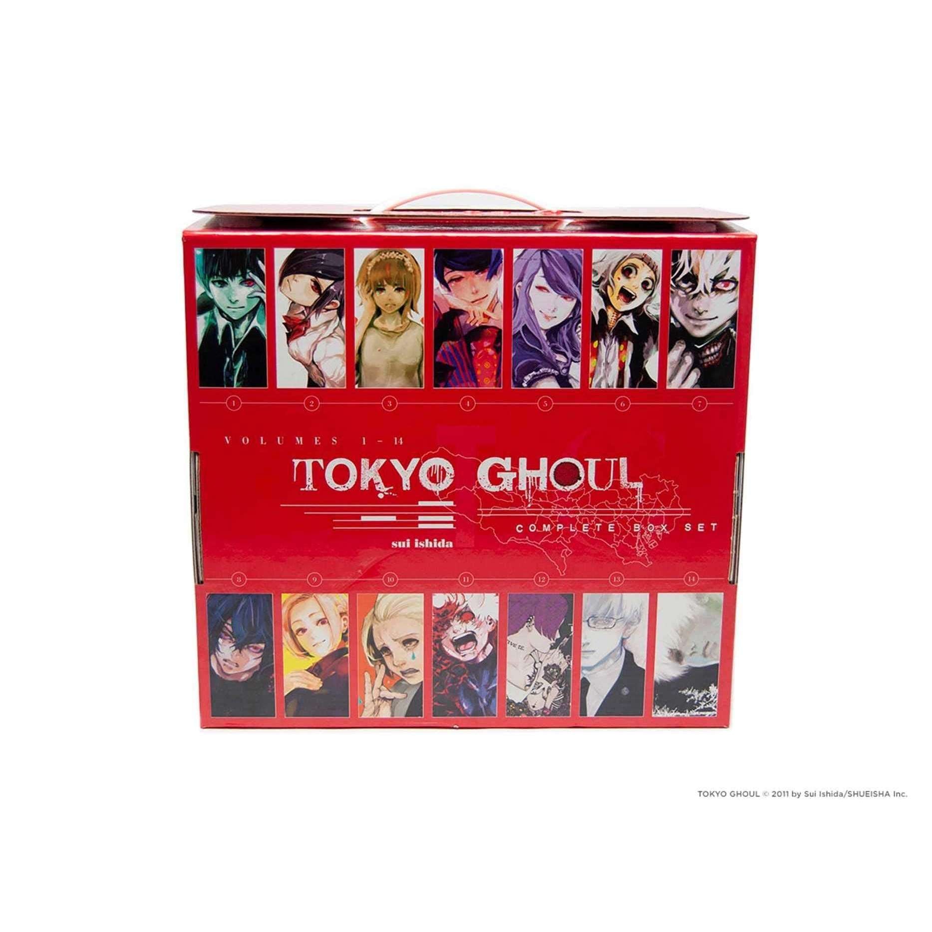 Tokyo Ghoul Volume 1-14 Collection 14 Books Box Set By Sui Ishida