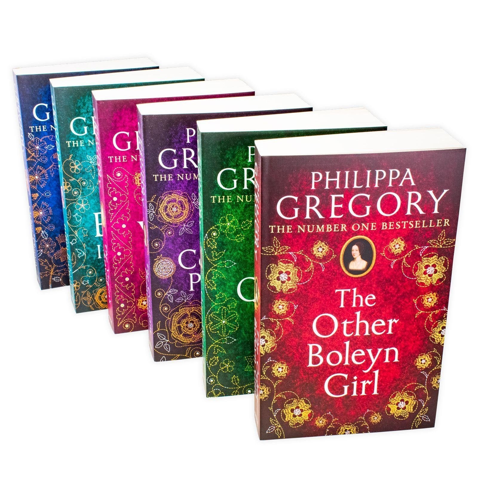 Philippa Gregory Tudor Court Novels 6 Books Set Collection Virgin's Lover