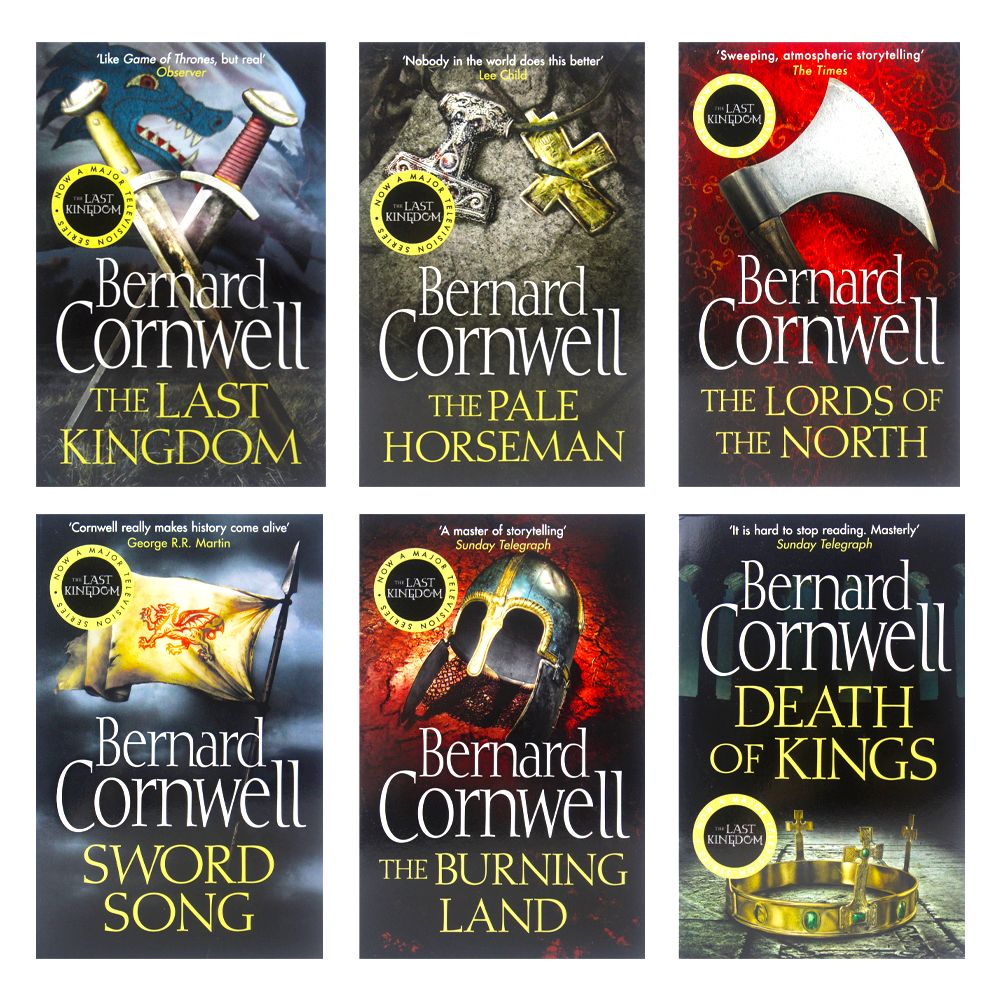 The Last Kingdom Series Bernard Cornwell 6 Books Collection Set Burning Land