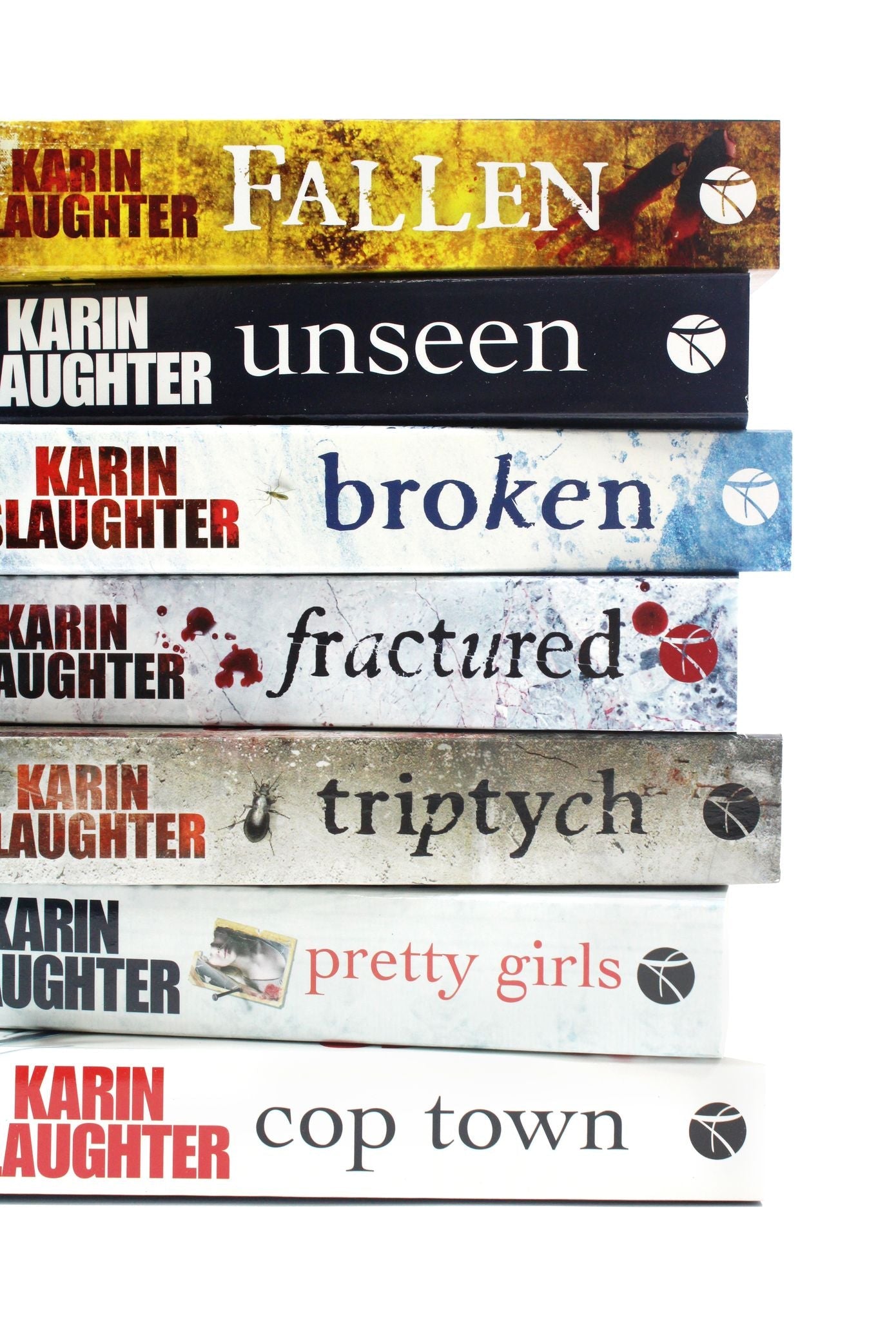 Will Trent Series by Karin Slaughter – 7 Book Collection Set | Gripping Mystery & Thriller Novels: Fallen, Unseen, Broken, Fractured, Triptych & More