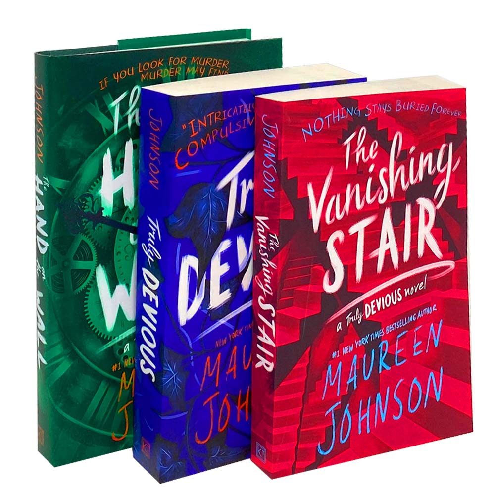 Truly Devious 3 Book Set Collection By Maureen Johnson