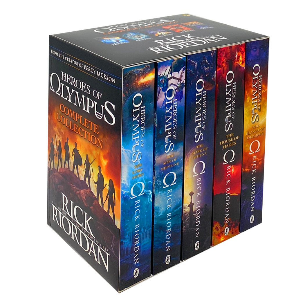 Heroes of Olympus Complete Collection 5 Books Box Set Pack