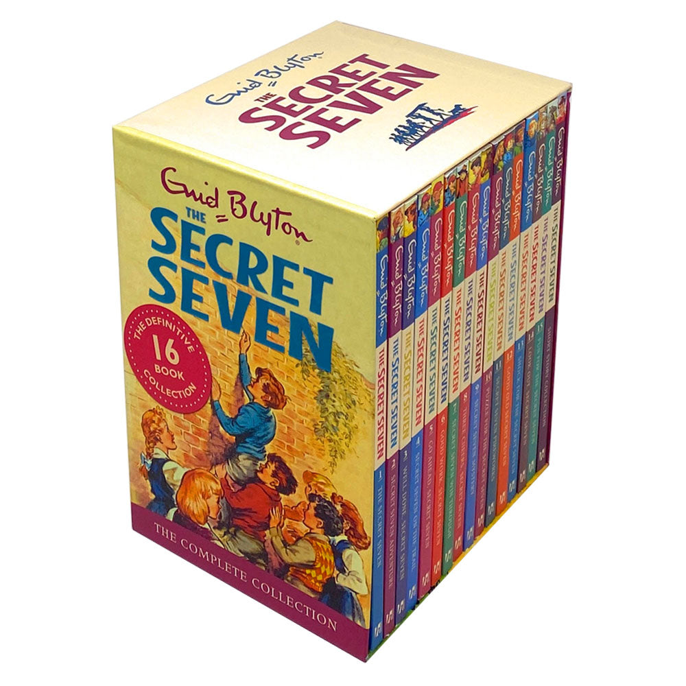 Enid Blyton's Secret Seven: Complete 16-Book Box Set - Classic Adventure & Mystery Stories for Kids, Young Readers, Families & All Ages