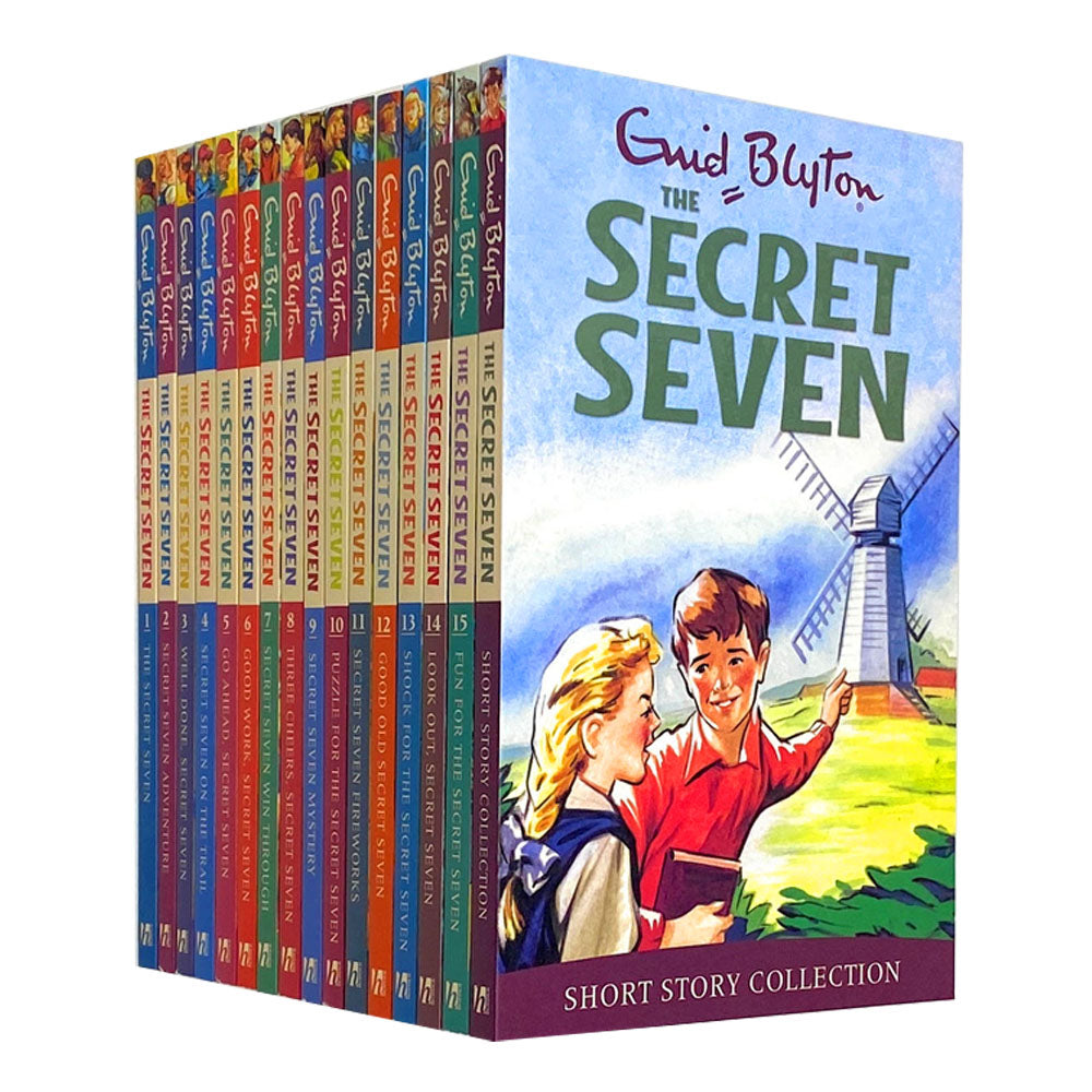 Enid Blyton's Secret Seven: Complete 16-Book Box Set - Classic Adventure & Mystery Stories for Kids, Young Readers, Families & All Ages