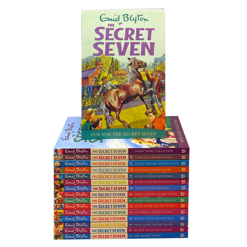 Enid Blyton's Secret Seven: Complete 16-Book Box Set - Classic Adventure & Mystery Stories for Kids, Young Readers, Families & All Ages