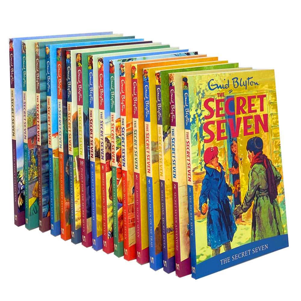 Enid Blyton's Secret Seven: Complete 16-Book Box Set - Classic Adventure & Mystery Stories for Kids, Young Readers, Families & All Ages