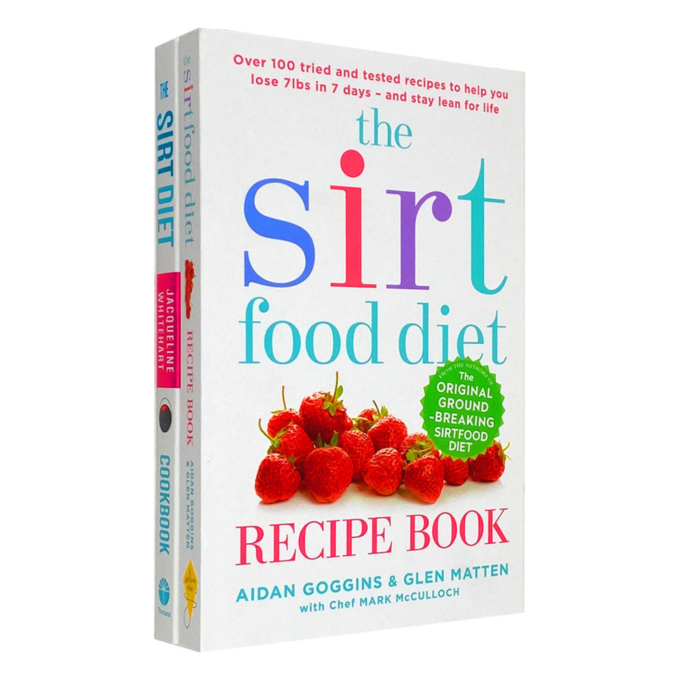 The Sirt Food Diet 2 Book Set Collection By Aidan Goggins & Glen Matten, The Sirt Food Diet Recipe...